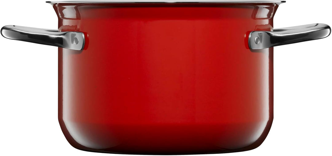 WMF Fusiontec Compact Kochtopf klein 18 cm, Fleischtopf Induktion 2,4l, Glasdeckel, High-Tech Kerami