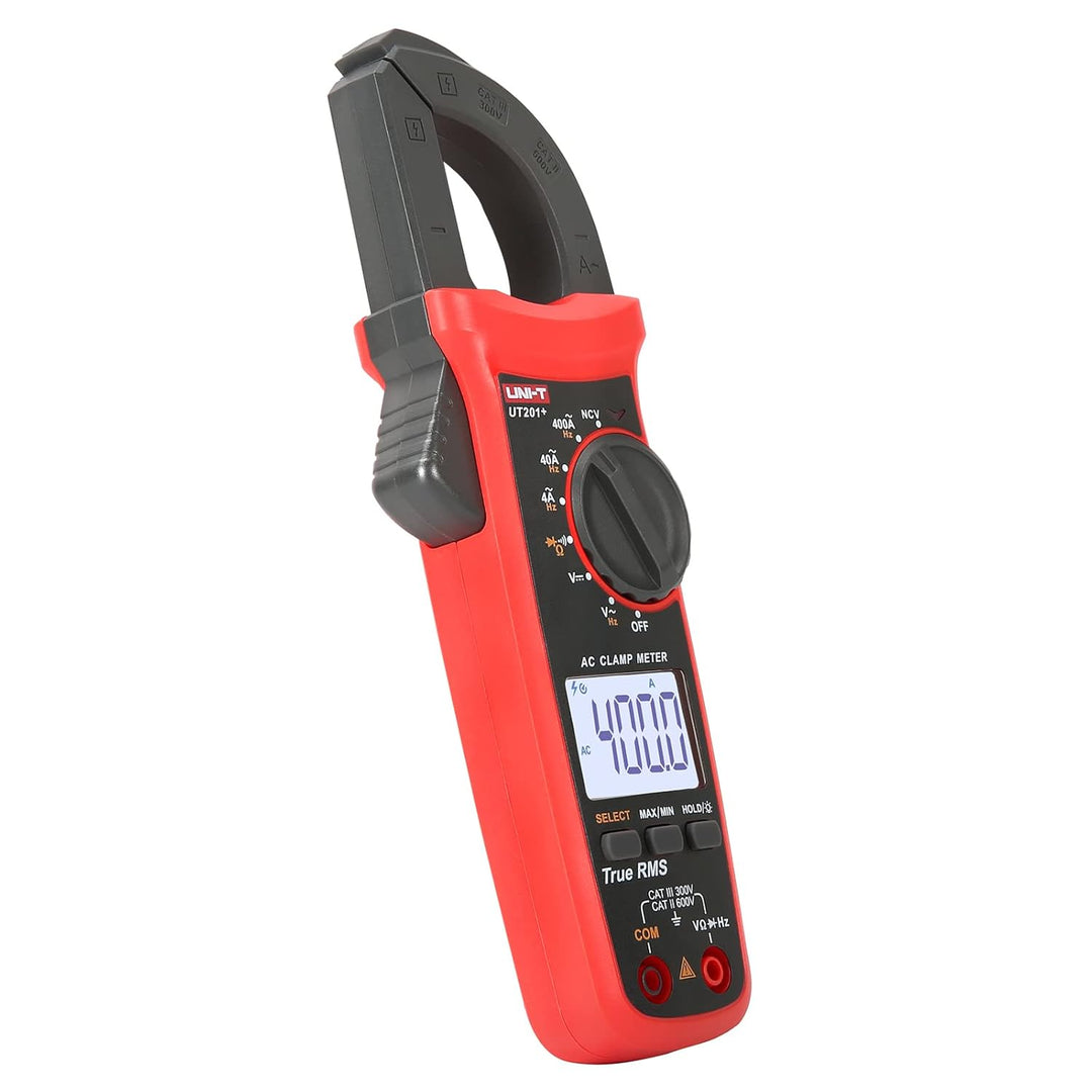 UNI-T UT201+ Digital Clamp Meter 4000 counts Multimeter auto range True-RMS-Zangenmessgerät DC curre