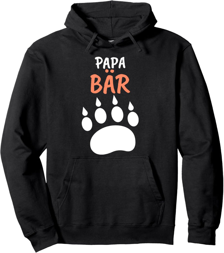 Vater Sohn Partnerlook Papa Bär Partner Outfit Pullover Hoodie