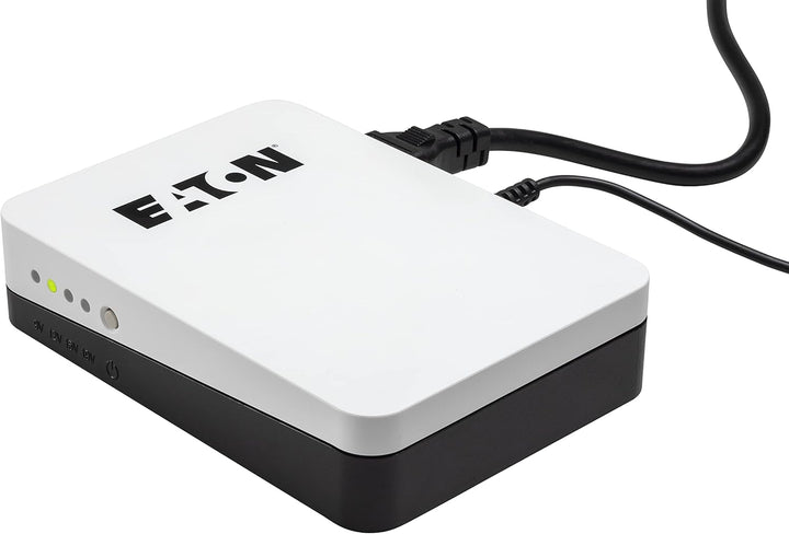 Eaton 3S Mini UPS 3SM36 – DC‑USV 36W – 9/12/15/19V, Lithium‑Ionen, geräuschlos, sichert Router & Sma