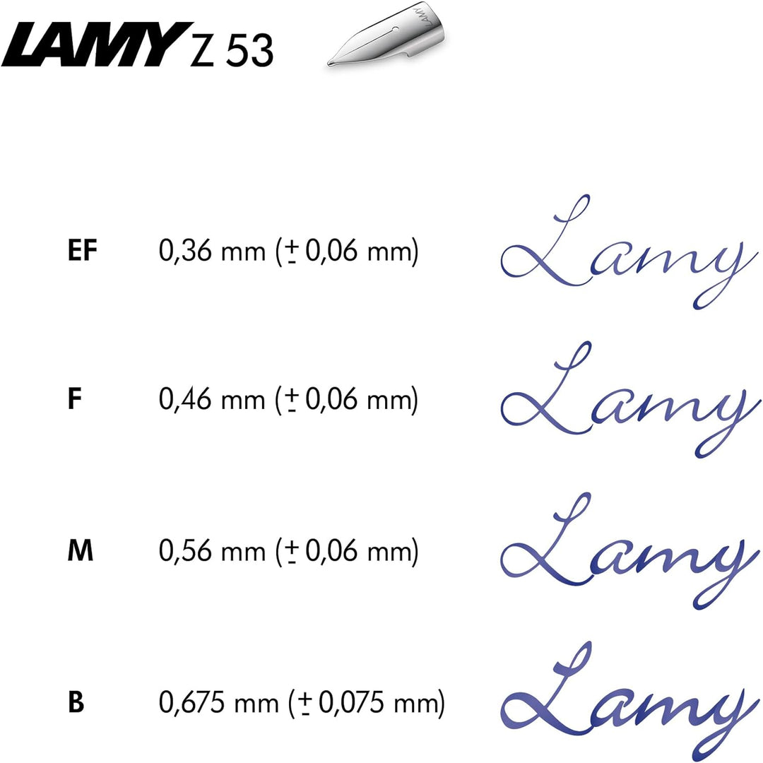 Lamy aion Füllhalter 077 – Füller aus eloxiertem Aluminium in der Farbe Schwarz mit gestrahltem Grif