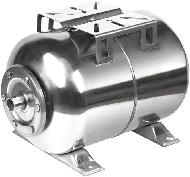 Druckkessel Edelstahl | 50 Liter Membrankessel | Druckbehälter Hauswasserwerk Druckspeicher 50 L Ede