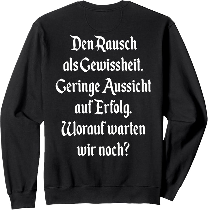 gönnli biertrinker saufen bier beer Sweatshirt