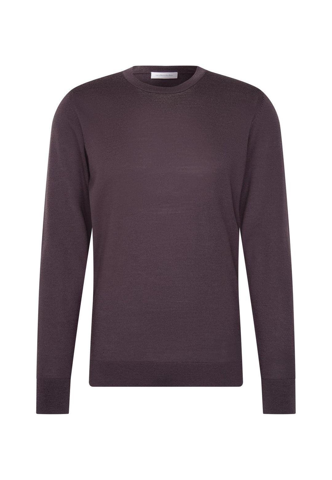 Seidensticker Herren Herren Pullover Strickpullover S Dark Coffee, S Dark Coffee