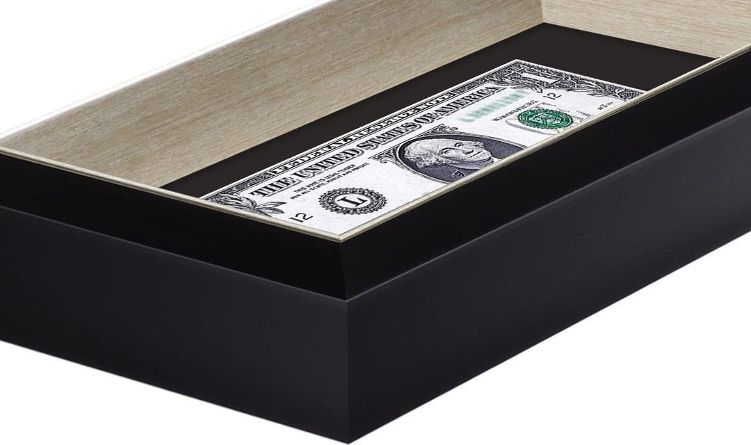 L'Espace Rahmen Art Deco Teppich - First Dollar - Lizenzhalter - Fuss - Sägezahn Kleiderbügel - Wand