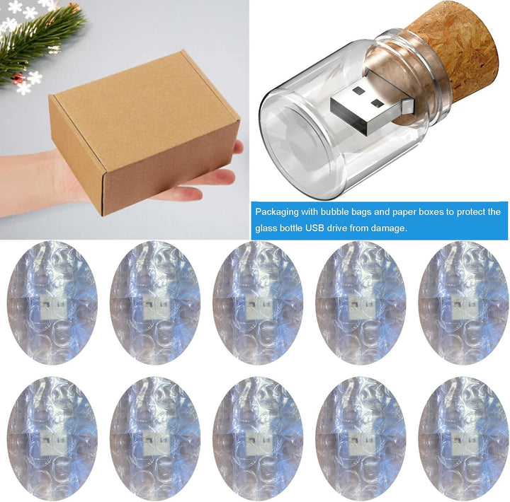 10pcs 256MB niedliche Drift Flasche USB Flash Drive Memory Stick verstauen Disk Weihnachts Geschenk