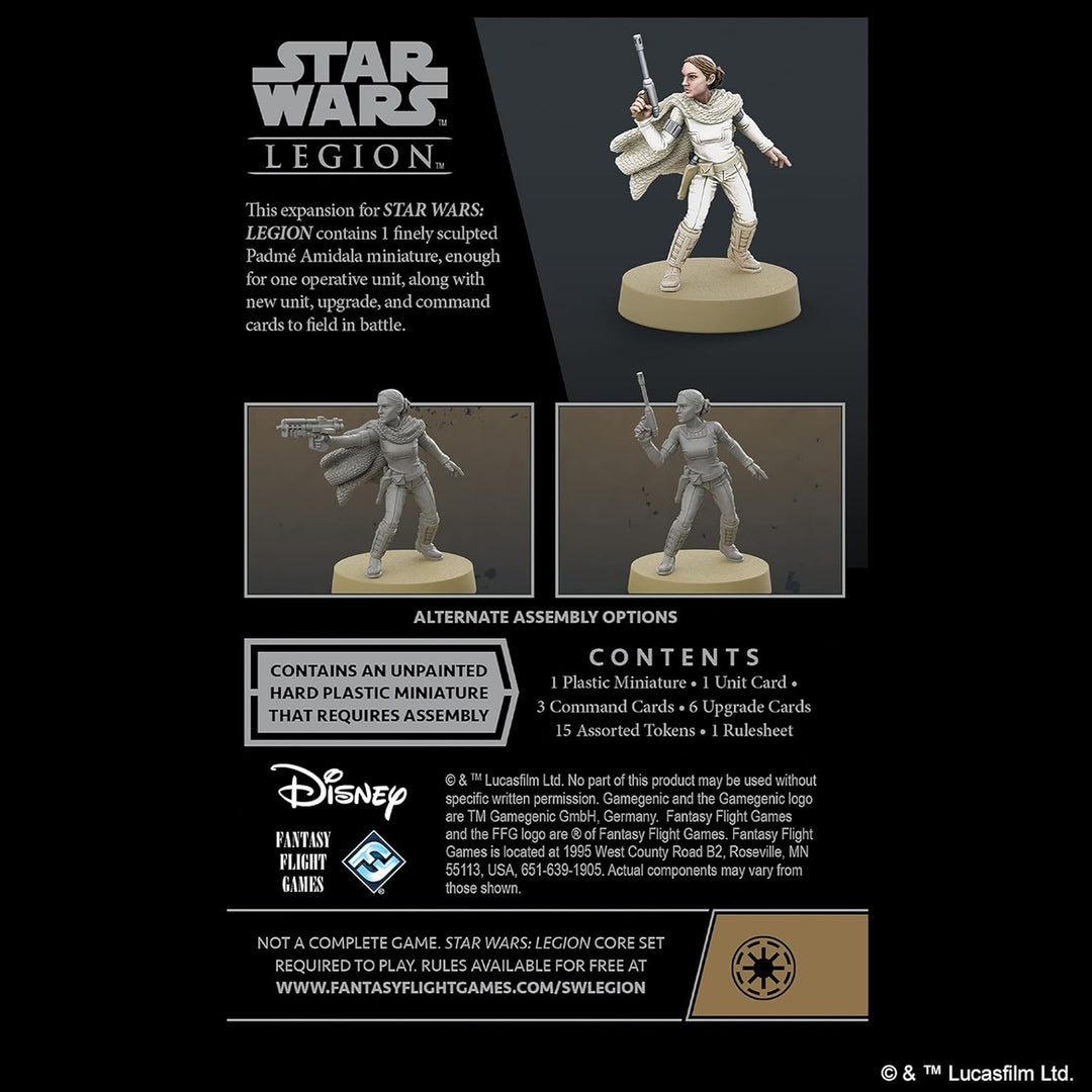 Atomic Mass Games, Star Wars Legion: Galactic Republic Expansions: Padme Amidala Operative, Unit Exp