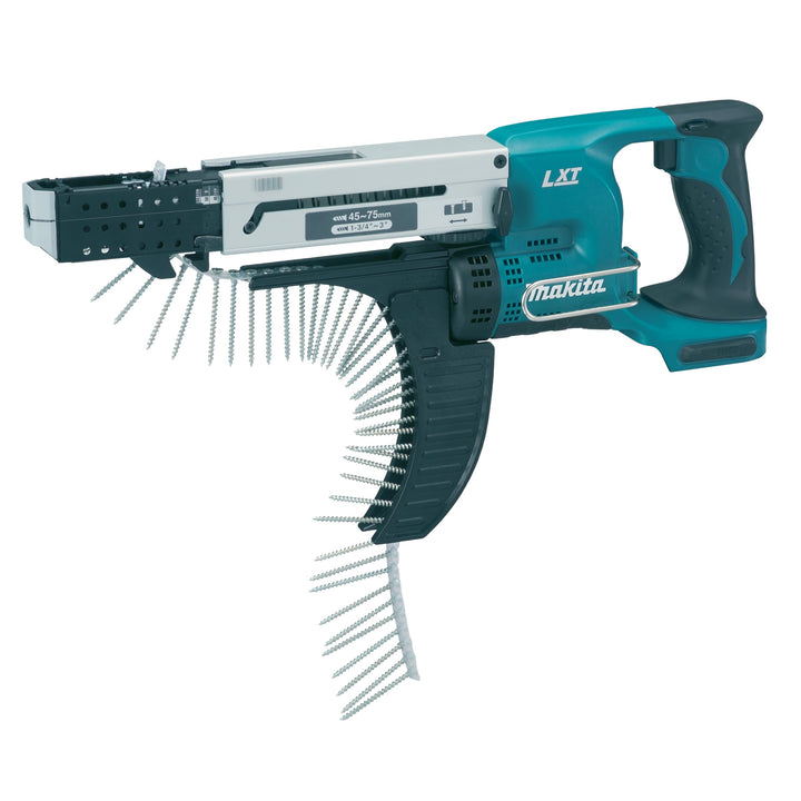 Makita DFR750Z Akku-Magazinschrauber 45-75mm 18 V (ohne Akku, ohne Ladegerät) ohne Akku ohne Ladgerä