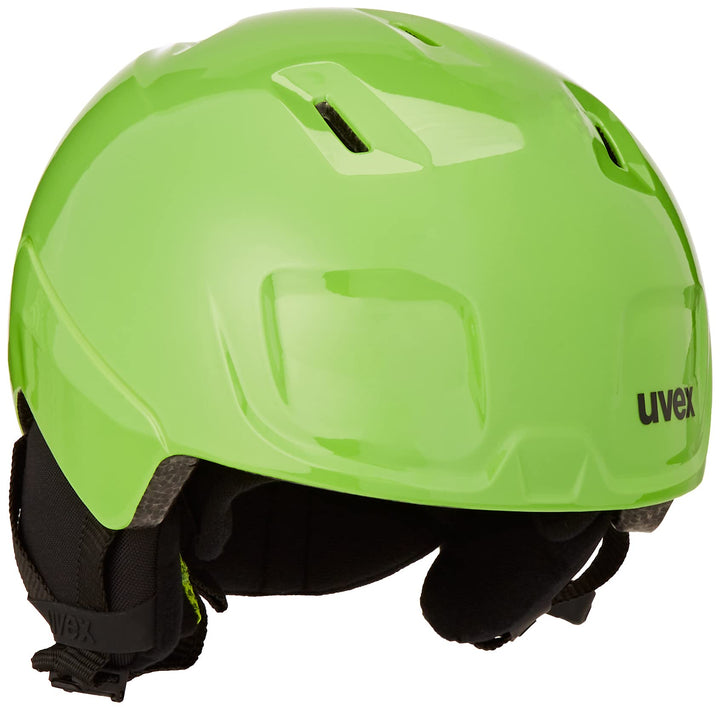 uvex heyya - Skihelm für Kinder - individuelle Grössenanpassung - optimierte Belüftung - apple green