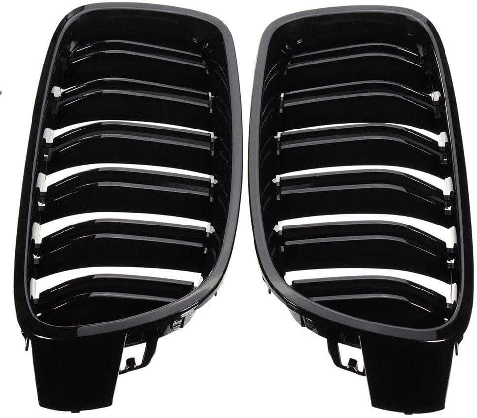 F30 F31 F35 320i 325i 328i 335i 2012–2016 schwarz glänzend Front Stossstange Haube Nieren Grill Gril
