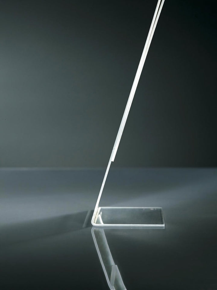 SIGEL TA210 Tischaufsteller schräg, für A4, 10 Stück, glasklar Acryl, garantiert UV-beständig für A4