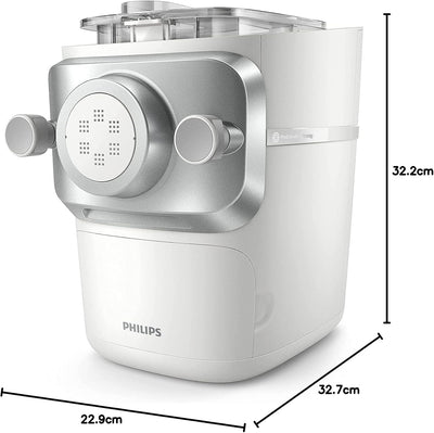 Philips Nudelmaschine Serie 7000 - ProExtrude-Technologie, Vollautomatisch, Perfekte Mischtechnologi