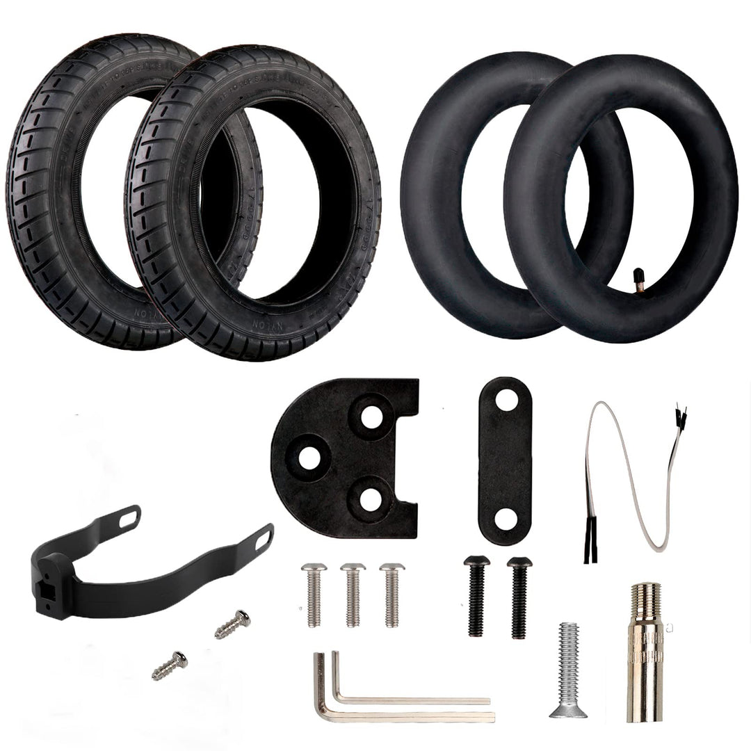 ANSENI Kit Laufrad Wanda 10 Zoll Kompatibel für Xiaomi M365,Pro Ersatz für Elektroroller, Laufrad, 1