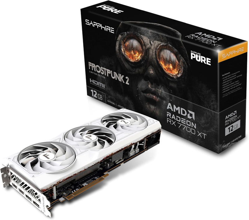 Sapphire Pure AMD Radeon™ RX 7700 XT FROSTPUNK 2 Edition