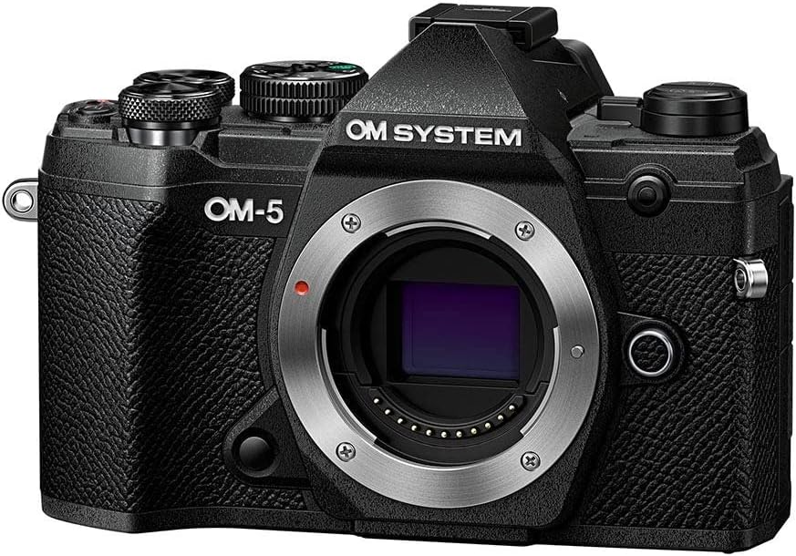 OM SYSTEM OM-5 Micro Four Thirds Systemkamera inkl. M.Zuiko Digital ED 12–45 mm PRO Objektiv, 20 MP