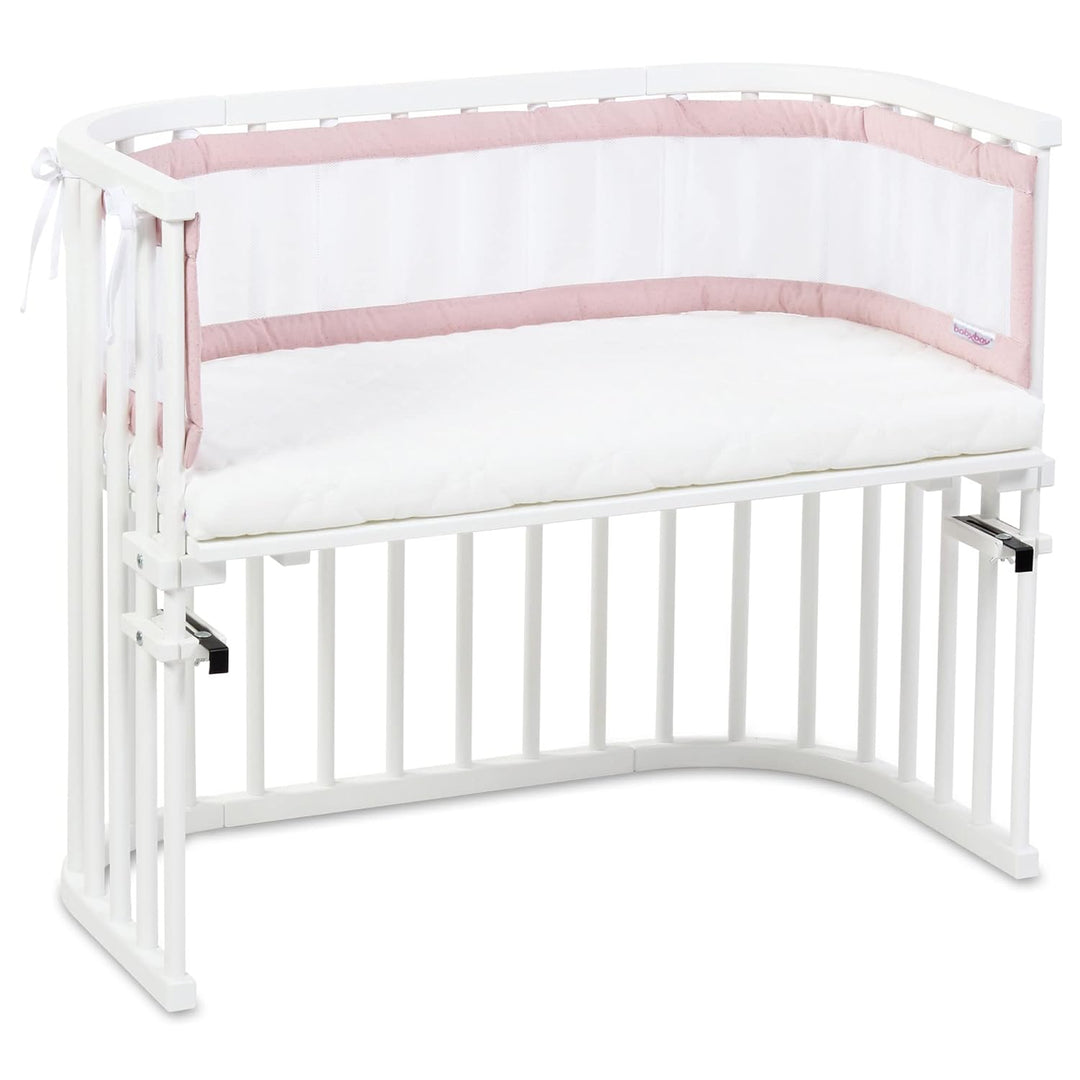 babybay Nestchen Mesh Royal passend für Modell Maxi, Boxspring, Comfort und Comfort Plus, rosé Glitz