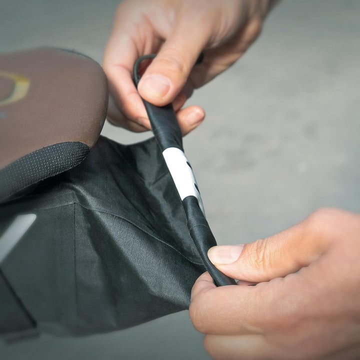 SKS GERMANY Trail Saddle Bag L Satteltasche für Fahrräder (Fahrradtasche, Spritzwasserdicht, Rolltop