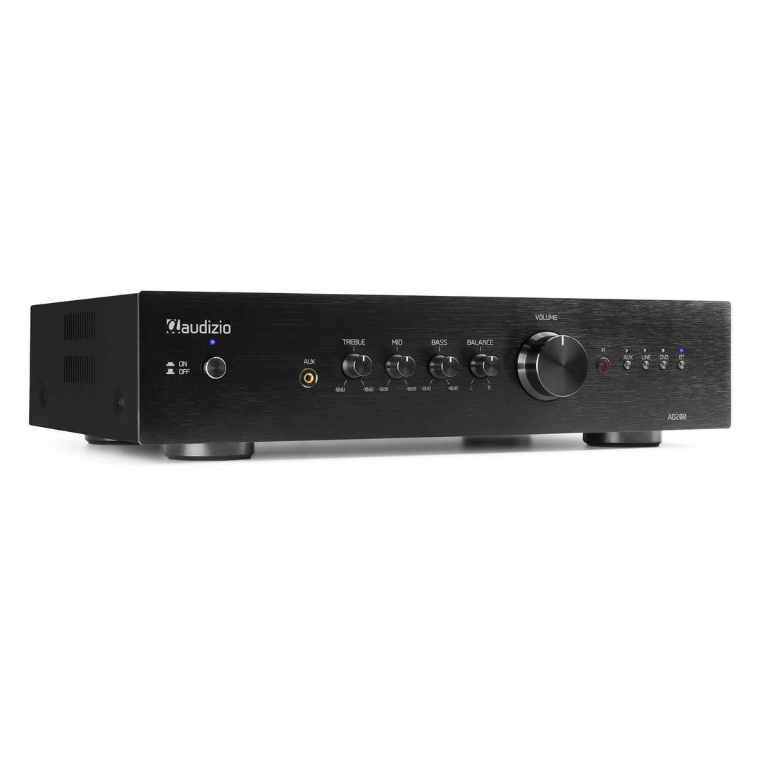 Audizio AD200B - HiFi-Stereo-Verstärker 2 x 200 Watt, Bluetooth Verstärker für Lautsprecher und HiFi