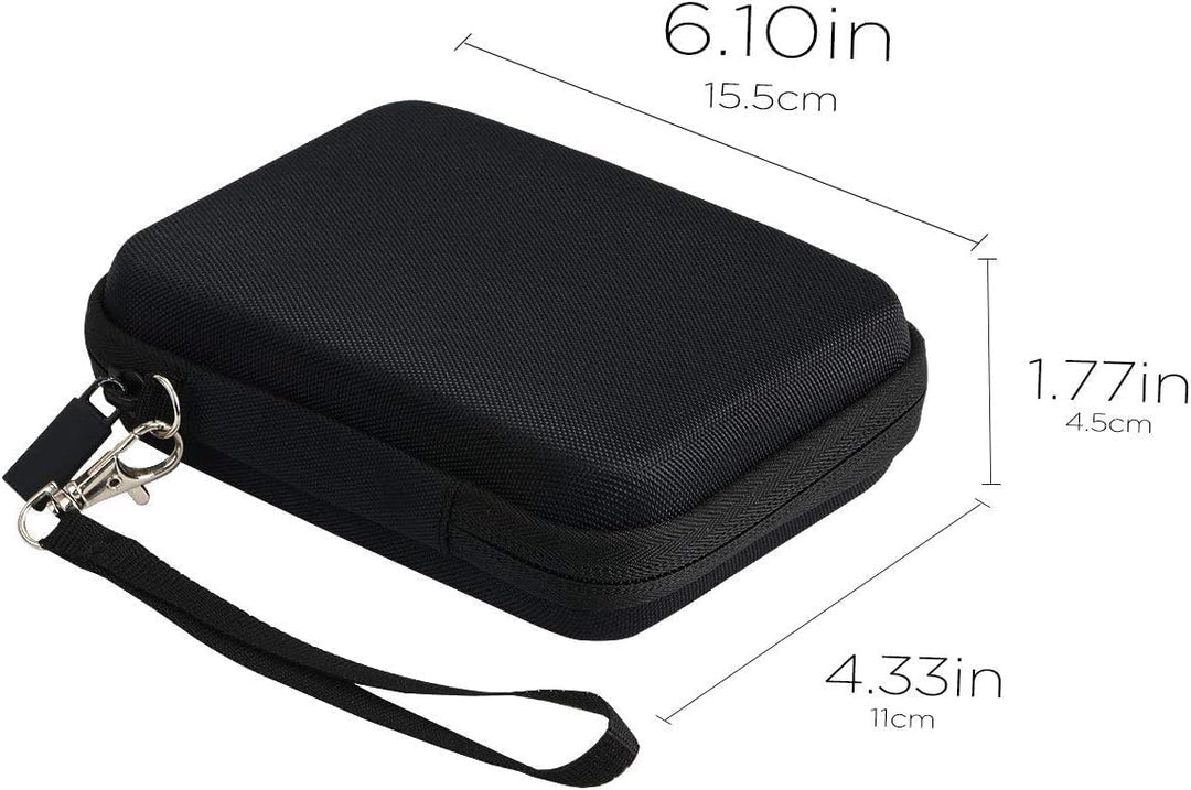 co2CREA Harttasche 2-in-1 für Samsung T7 Touch / T7 Portable SSD 500GB 1TB 2TB, Schutzhülle Aufbewah