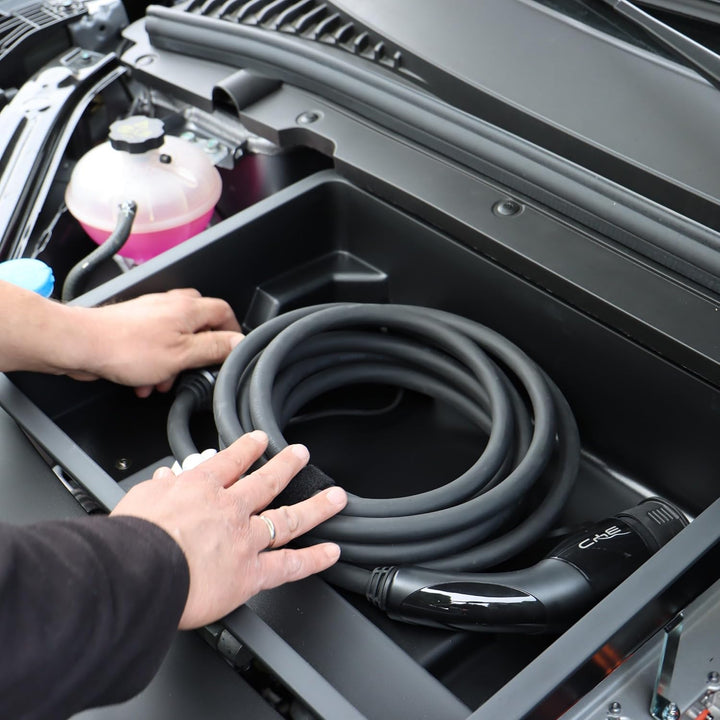rati Frunk kompatibel für Frunk BYD ATTO 3 2022- | Erweiterter Front-Stauraum. Perfekt für Ladekabel