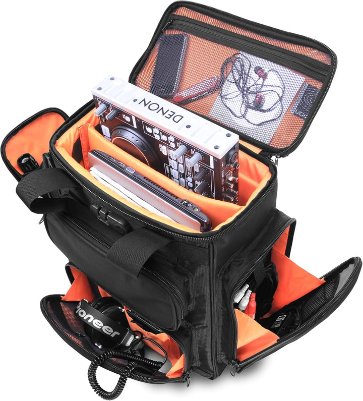 UDG Ultimate ProducerBag Large Schwarz, innen Orange (U9022BL/OR), U9022BL/OR