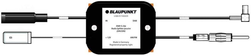 Blaupunkt Auto-Antennen-Adapter DIN 150 Ohm Stecker