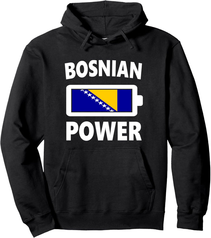 Bosnian Power Bosnien und Herzegowina Pullover Hoodie