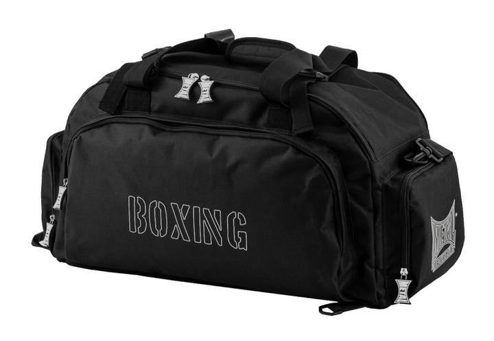 METAL BOXE A Boxing Rücken mit Bretalls oder klassischer Tasche mit Griffen und Schultergurt. Unisex