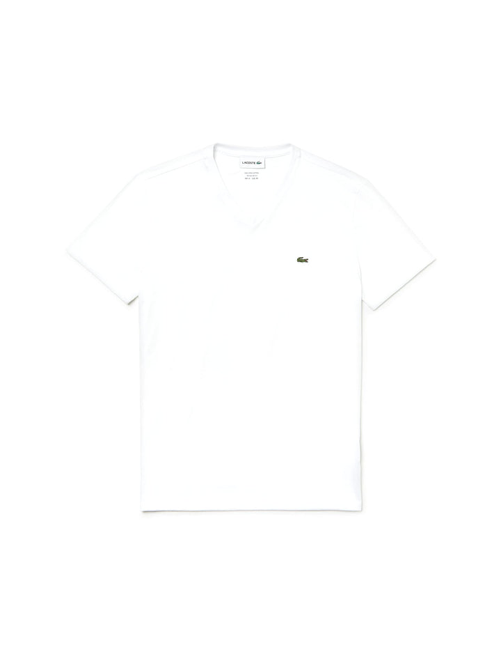 Lacoste Herren T-Shirt XS Blanc, XS Blanc