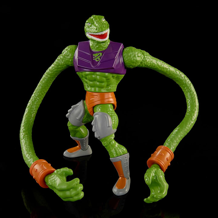 MASTERS OF THE UNIVERSE Snake Men Sssqueeze - Schlangenmensch Bösewicht mit beweglichen 18 cm grosse