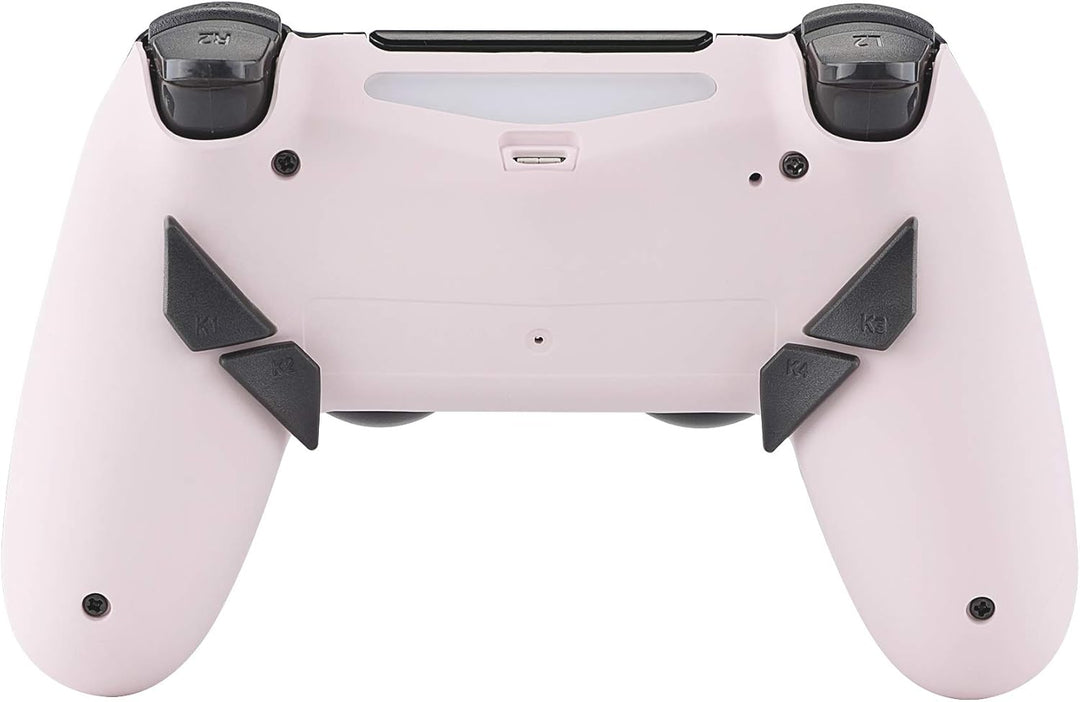 eXtremeRate Programmierbar Dawn Remap Kit für ps4 Controller, Rückseite Hülle Gehäuse Case&Upgrade-B