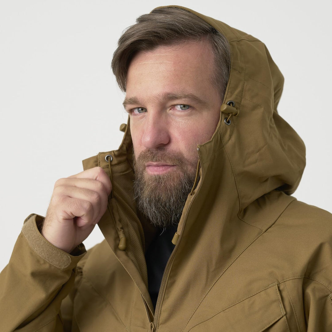 Helikon-Tex Pilgrim Anorak Jacke für Herren - Durable Bushcraft Line XS Taiga Green - 09, XS Taiga G