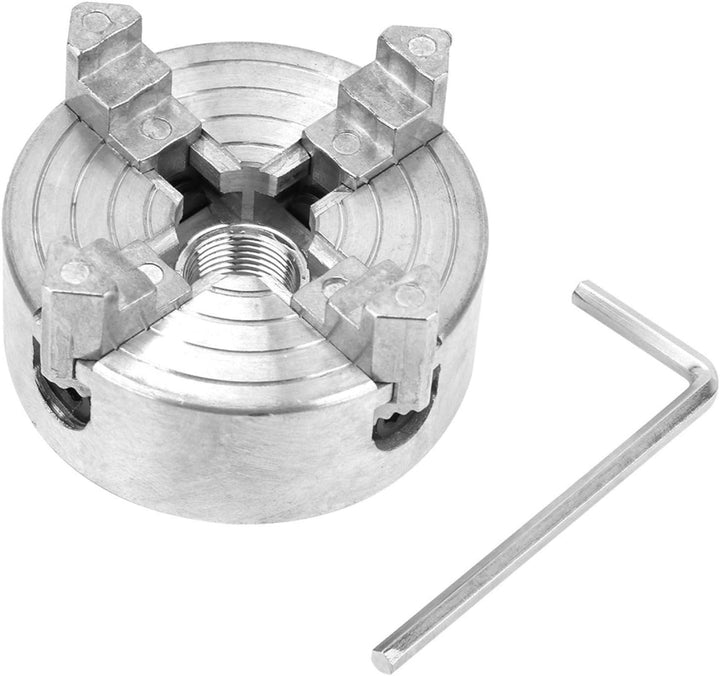 4-Backen-Drehmaschine, Zinklegierungs-Drehmaschine 4-Backen-M12-Gewindefutterklemme, Z001A Metall-4-