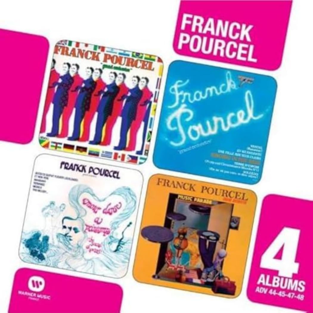 Coffret 2016 4 albums (Remasterise en 2016), Audio-CD