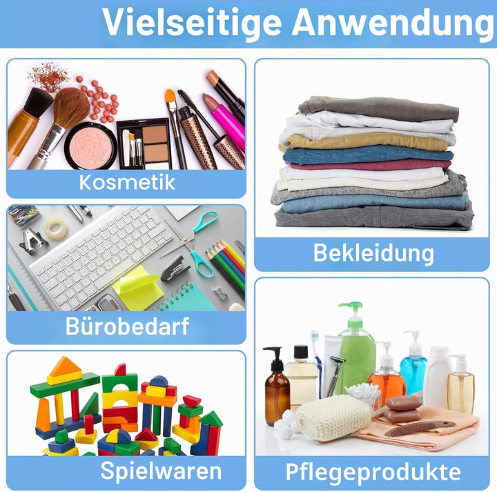 Zip Beutel Wiederverwendbar, 50 Stück 30 * 40cm Aufbewahrungsbeutel, Plastikbeutel Verschliessbar fü