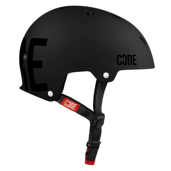 Core Schutzhelm Skate/BMX/Bike/MTB/Roller Derby/Roller All Black M, All Black M