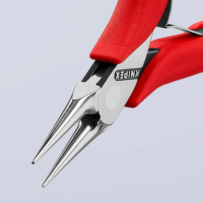 Knipex Elektronik-Greifzange mit rutschhemmendem Kunststoff überzogen 115 mm 35 31 115