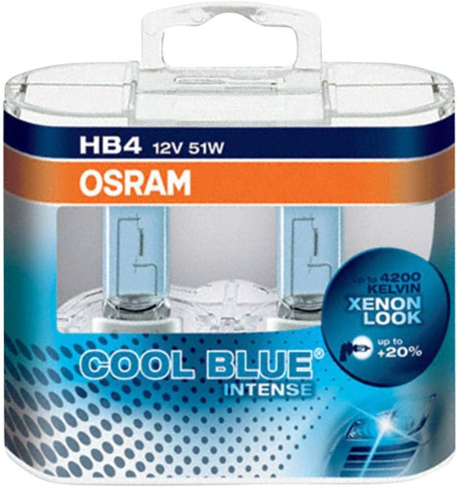 Osram 9006CBI-HCB Cool Blue Intense Halogenlampen HB4, 12V