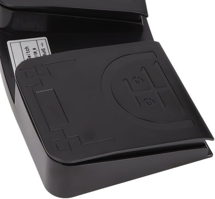 Bewinner USB Fussschalter Aktionsschalterpedal, 3 Tasten MIDI Controller Fussschaltersteuerung Angep