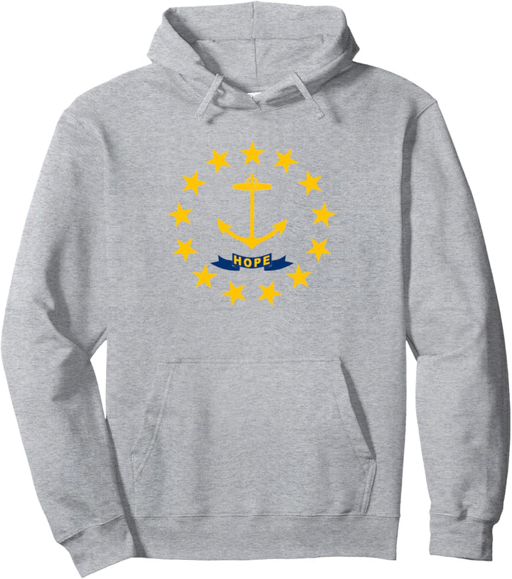 Flag of Rhode Island Pullover Hoodie