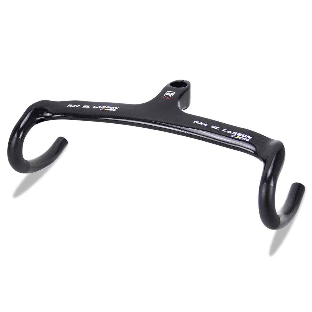 RXL SL 1-1/8" integrierter Carbon Rennradlenker Internes Routing Fahrradabwurflenker Carbon Rennrad