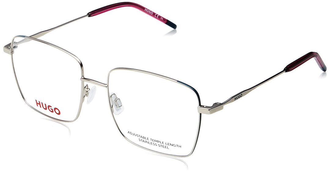 BOSS Hugo Unisex Hg 1217 Sunglasses, B6B/16 Matte Silver, 52