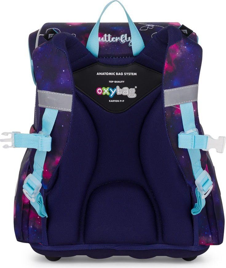 Butterfly Schmetterling 10 Teile Set SCHULRANZEN RANZEN Tornister Federmappe Tasche Schultüte 85 cm