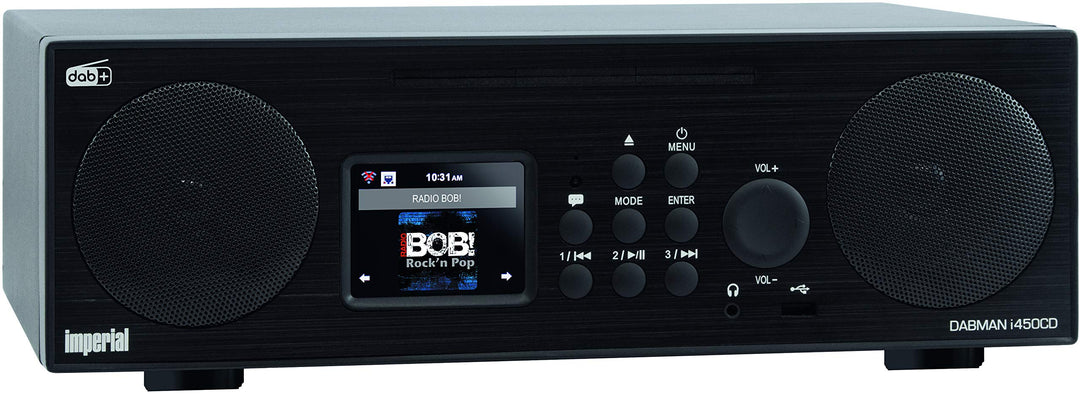 Imperial DABMAN i450 CD Internetradio/DAB+ Digitalradio mit CD Player (DAB+ Radio, Internet/DAB+ / D