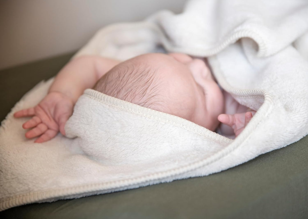 Baby's Only - Kapuzendecke XL Cozy - 75x75 cm - Einschlagdecke Babyschale - Maxi Cosi Decke - für 5-