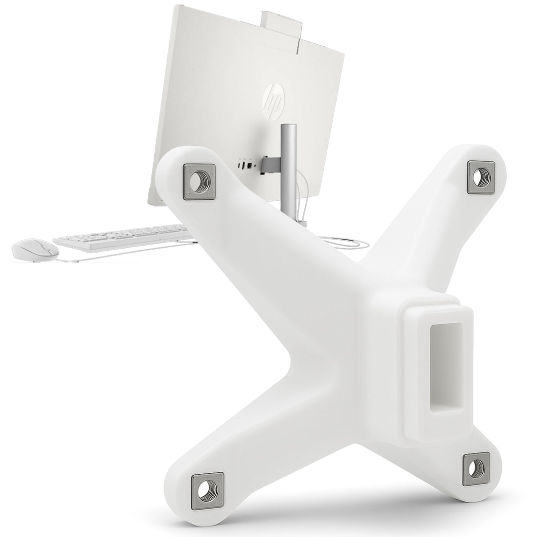 3IDEE VESA Adapter kompatibel mit HP All-in-One PC (24-cr0706ng,27-cr0005ng & mehr) - Monitor Halter