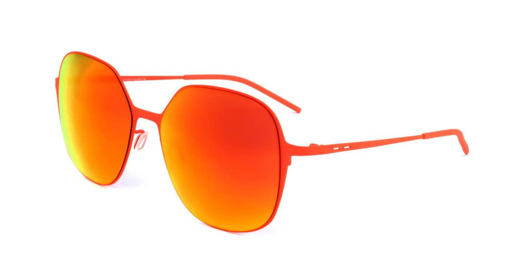 Italia Independent Damen 0202-055-000 Sonnenbrille, Rot (Rojo), 56.0