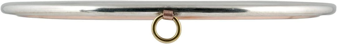 TORTIERA FARINATA CM.40 RAME STAGNATO MARTELLATO 40 cm, 40 cm