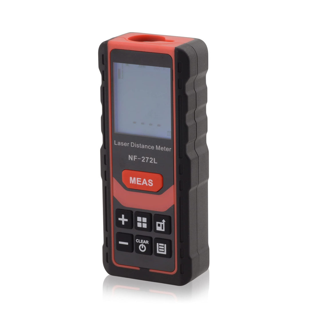 Laser Distanzmessgerät IP54 Reichweite, Entfernung 100 oder 70 Meter LCD Hintergrundbeleuchtung, mit