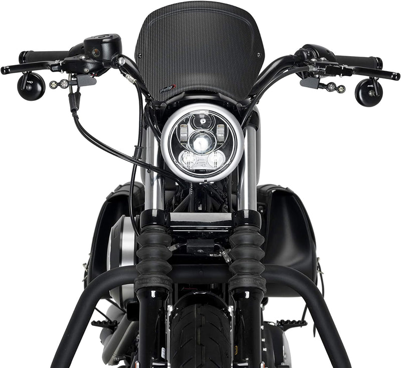 Frontplatte Puig 1351C für Harley Davidson Sportster 883 Iron 09&